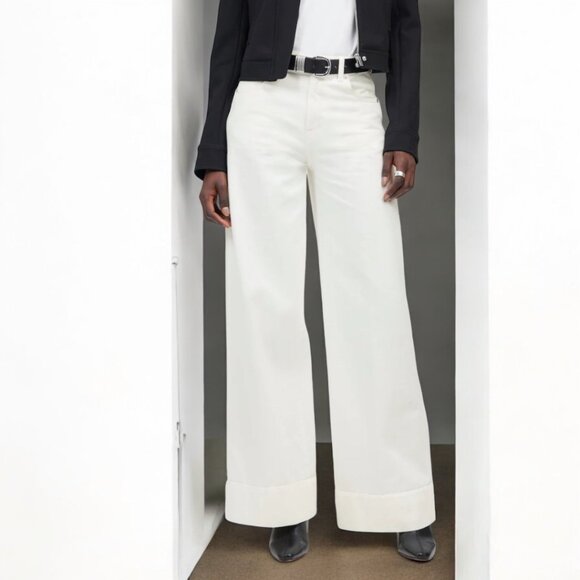Madewell Denim - Madewell Superwide-Leg Jeans  Size 32